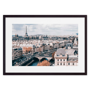 93851321 Постер Панорама Парижа 07-0175-40х60, 40х60 см STLM-0589681 ДОМ КОРЛЕОНЕ