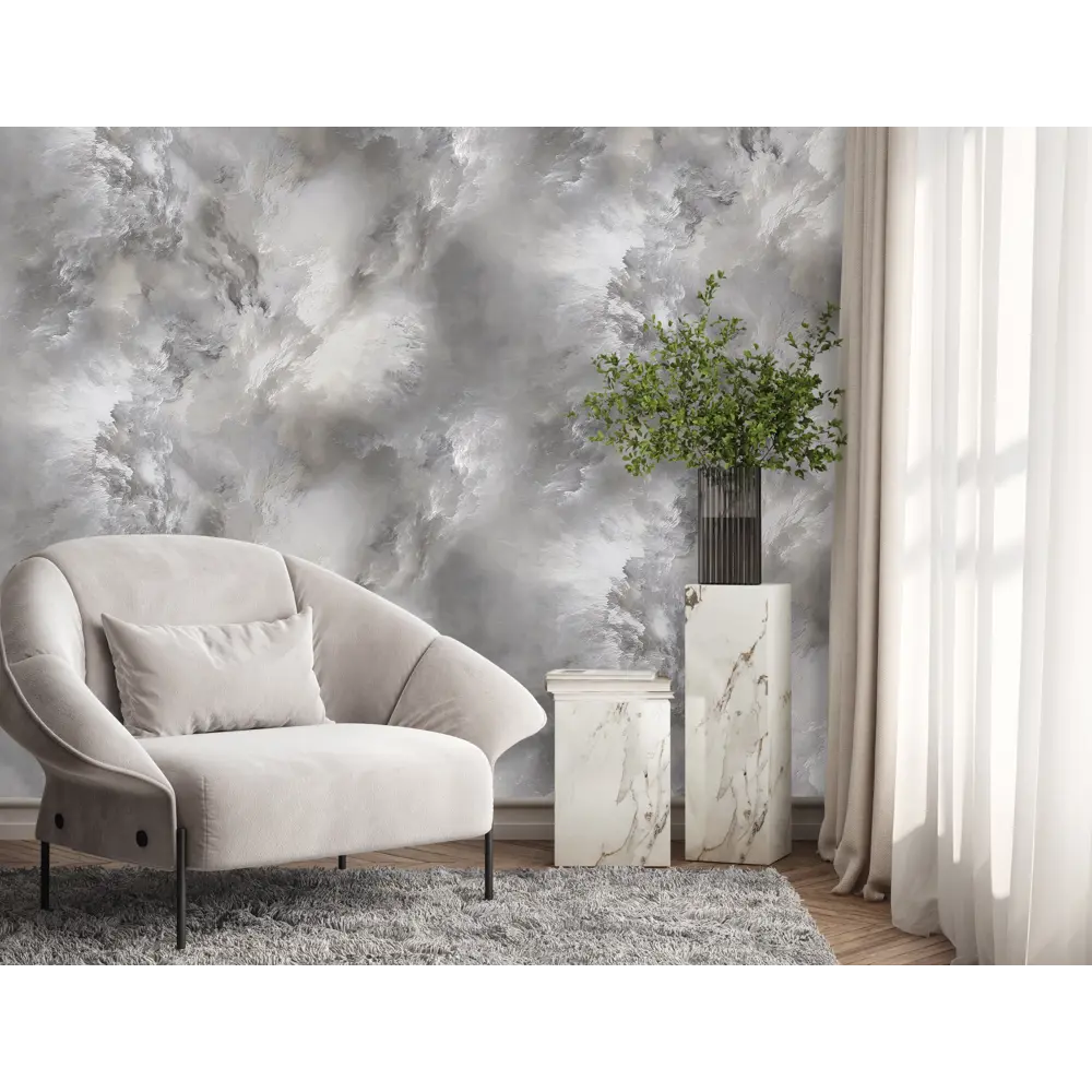 Обои флизелиновые Victoria Stenova Phantom коричневые 1.06 м VS287169 STLM-2095274 - Вид №4