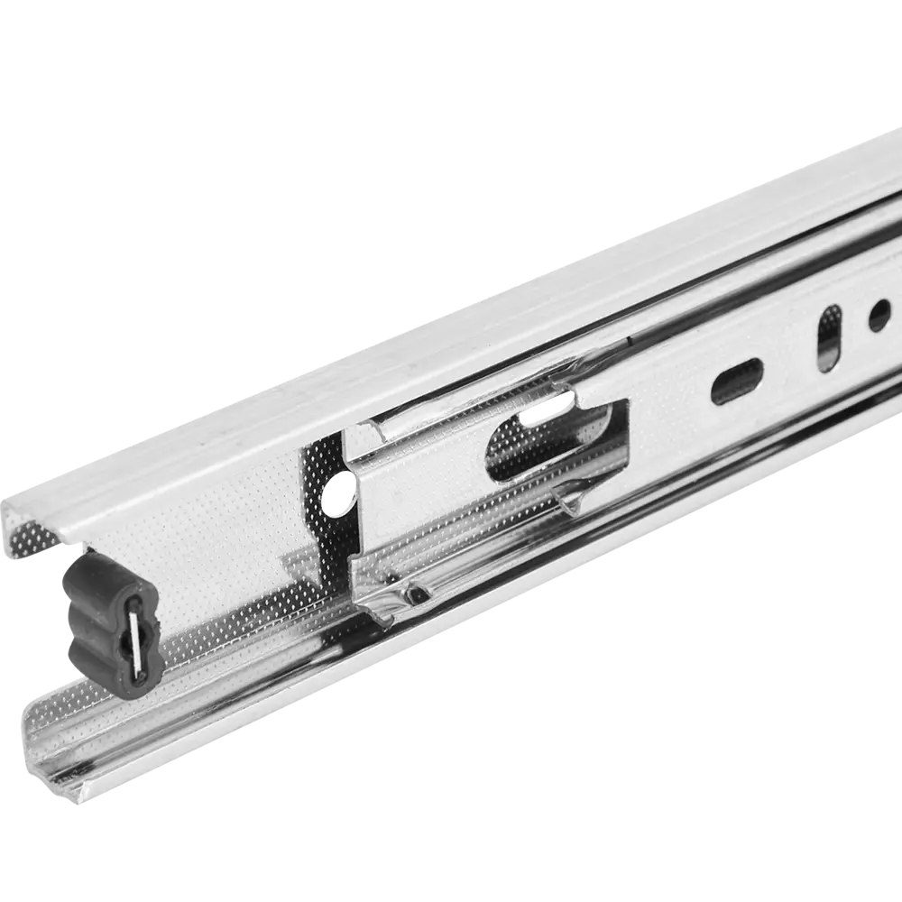 Комплект шариковых направляющих полного выдвижения EDS Chrome EDS-35 35/400 мм сталь, цвет серебро Santreyd STLM-2046809 - Вид №1