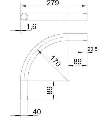 Трубопровод для электрических стальных систем OBO Bettermann BlackLine ARCH-00055349 - Вид №4