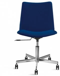 ENEA Офисное кресло из ткани с 5 спицами на колесиках Global