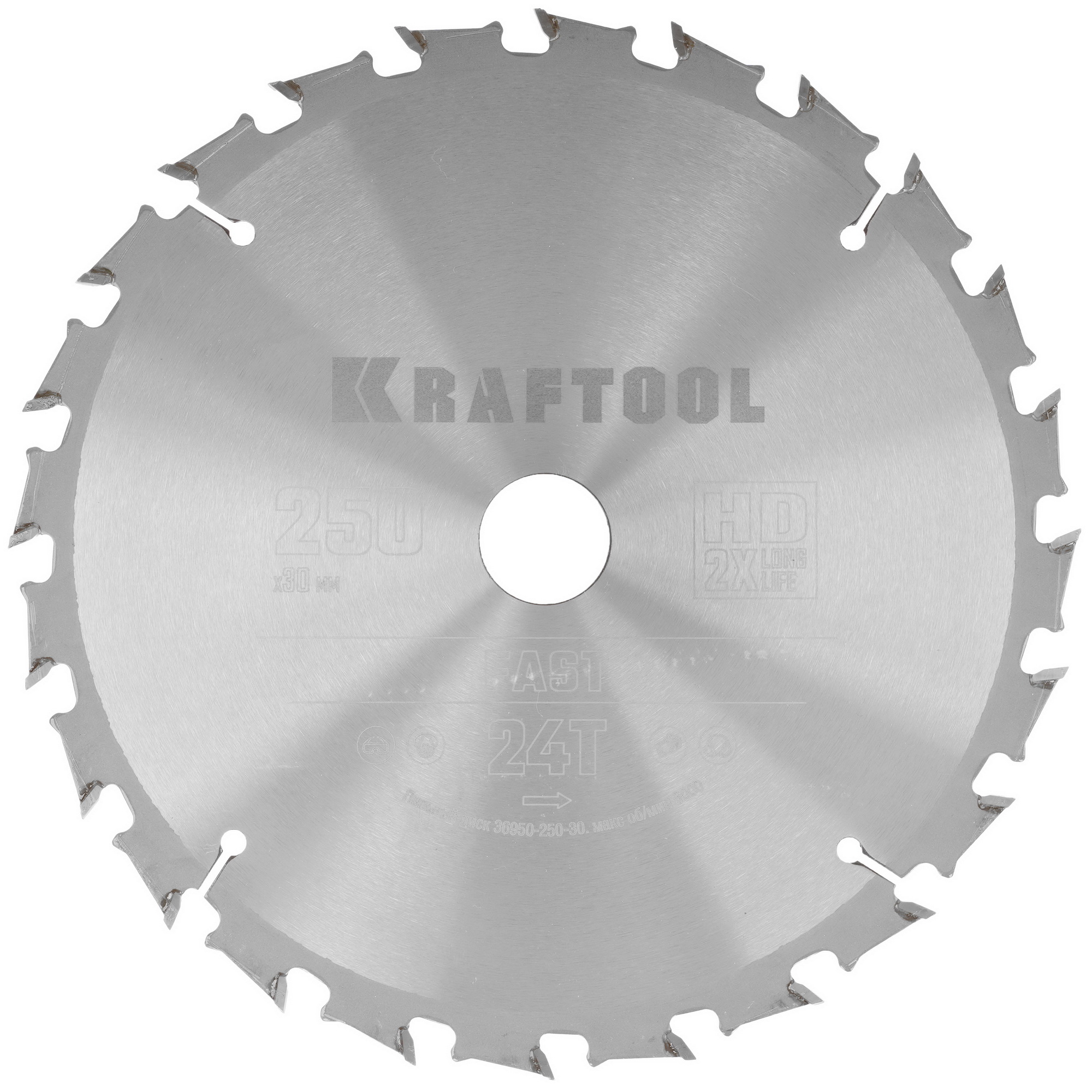 Диск пильный KRAFTOOL 36950-250-30 9108020 STDN-0120593