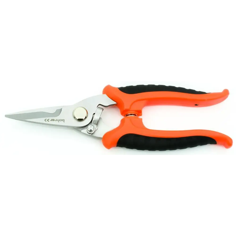 Ножницы по металлу прямой рез Bohrer до 1 мм 200 мм STLM-2202787 - Вид №2