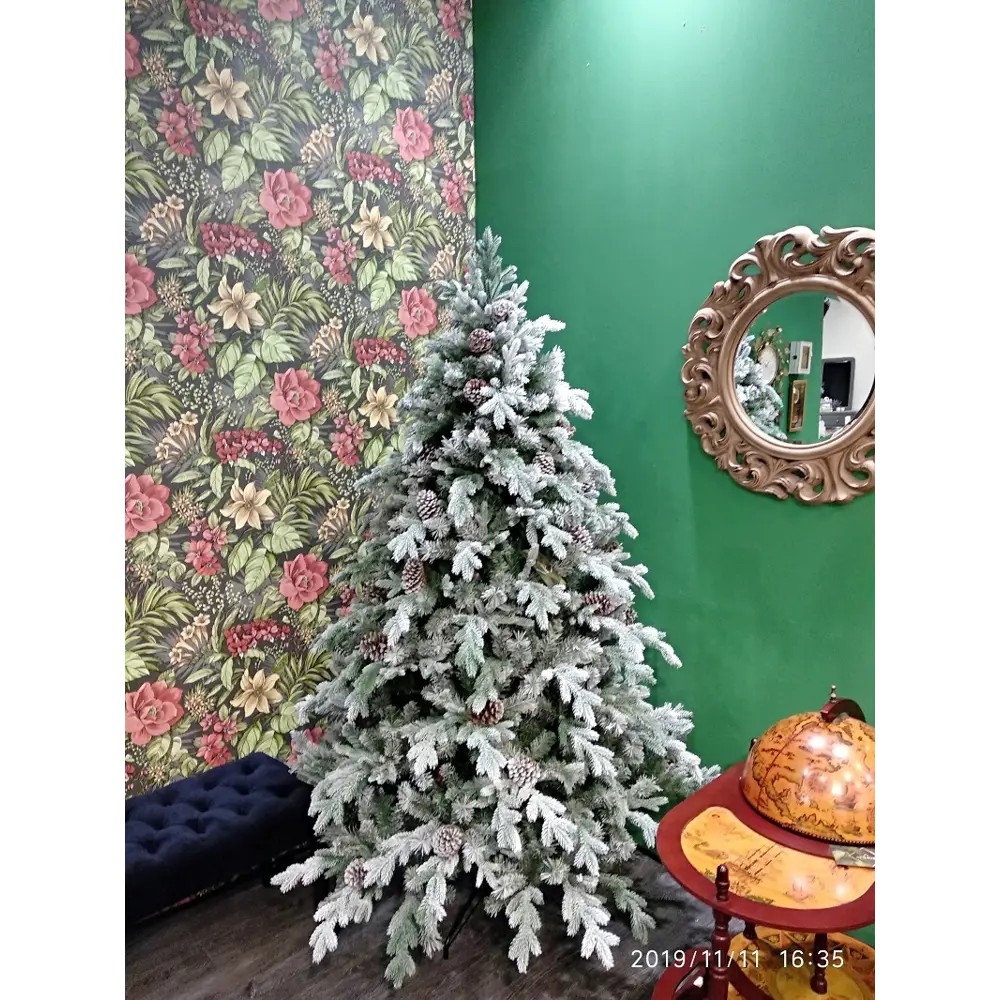 Ель новогодняя искусственная Crystal Queen заснеженная 240 см BEATREES STLM-2047823 - Вид №4