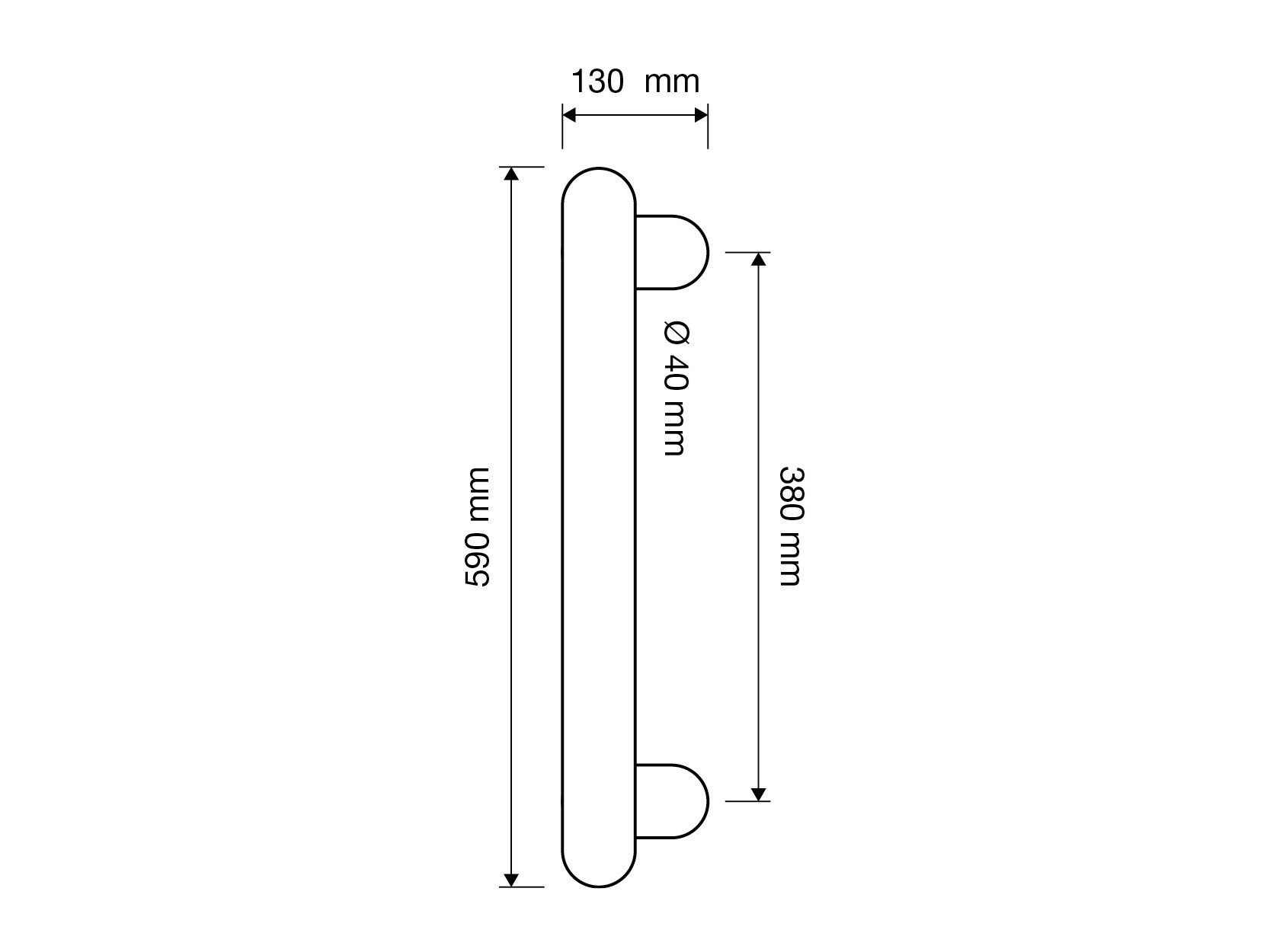 Классический стиль латунная ручка LINEA CALI' Creative Classic ARCH-00022298 - Вид №2