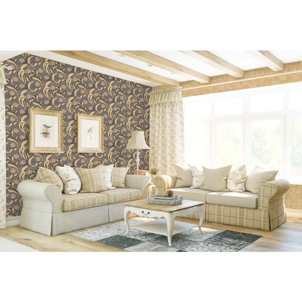 Обои флизелиновые A.S. Creation «Кабаре» серые 1.06 м 1338-22 STLM-2023339 - Вид №2