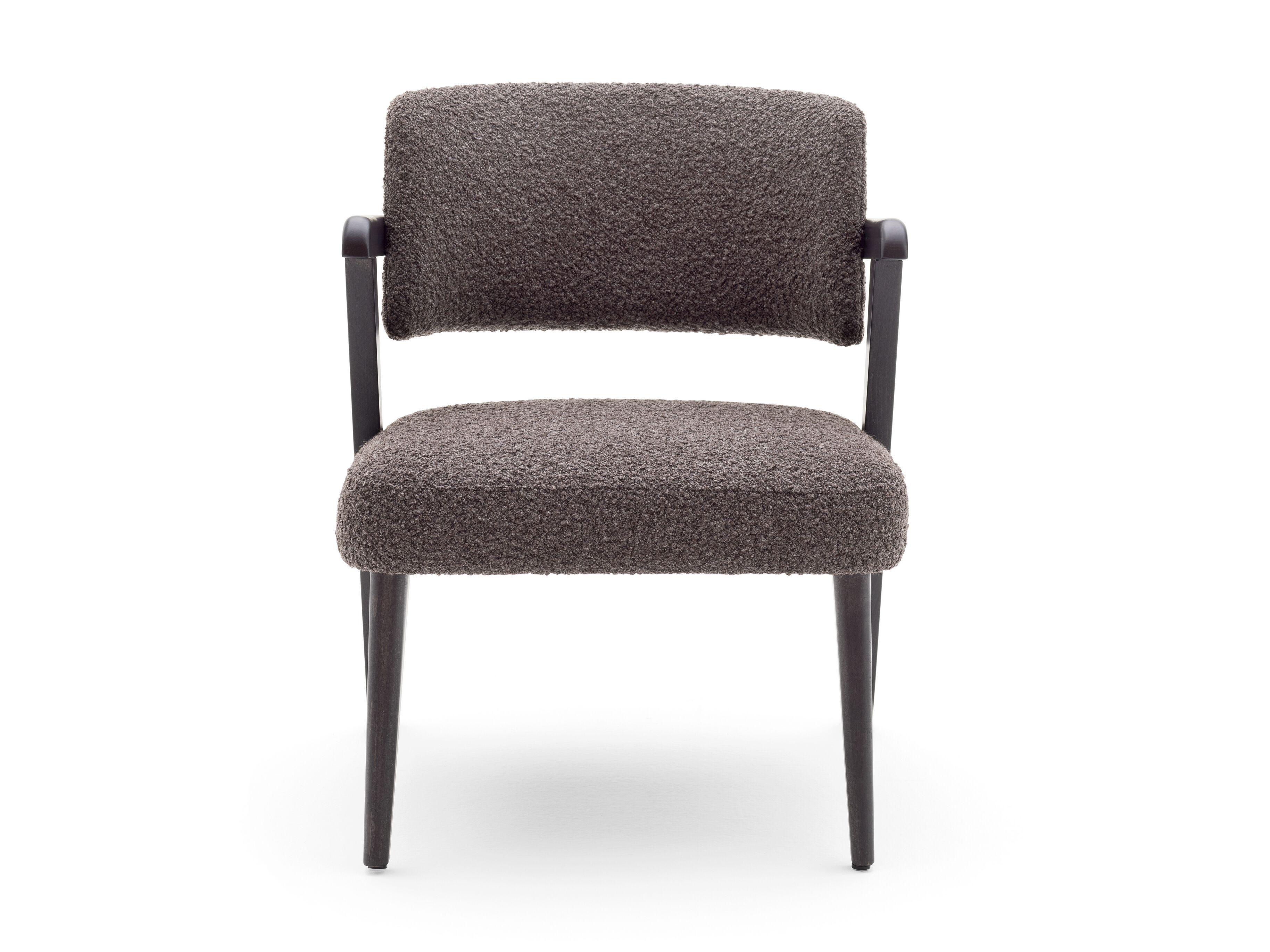 Кресло из дерева и ткани с подлокотниками MONTBEL Jump ARCH-00079254