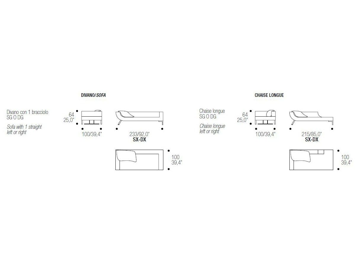 Мягкая ткань Dormeuse ERBA ITALIA наоборот ARCH-00076817 - Вид №9