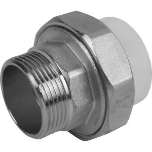 Муфта комбинированная РВК 1 1/4"x40 мм НР полипропилен 50104 82111318 STLM-2135162