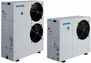 EMMETI Тепловой насос воздух-вода для жилых помещений Refrigeratori e pompe di calore on/off