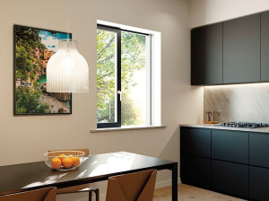 Подрамник с одной створкой для раздвижных подъемных окон