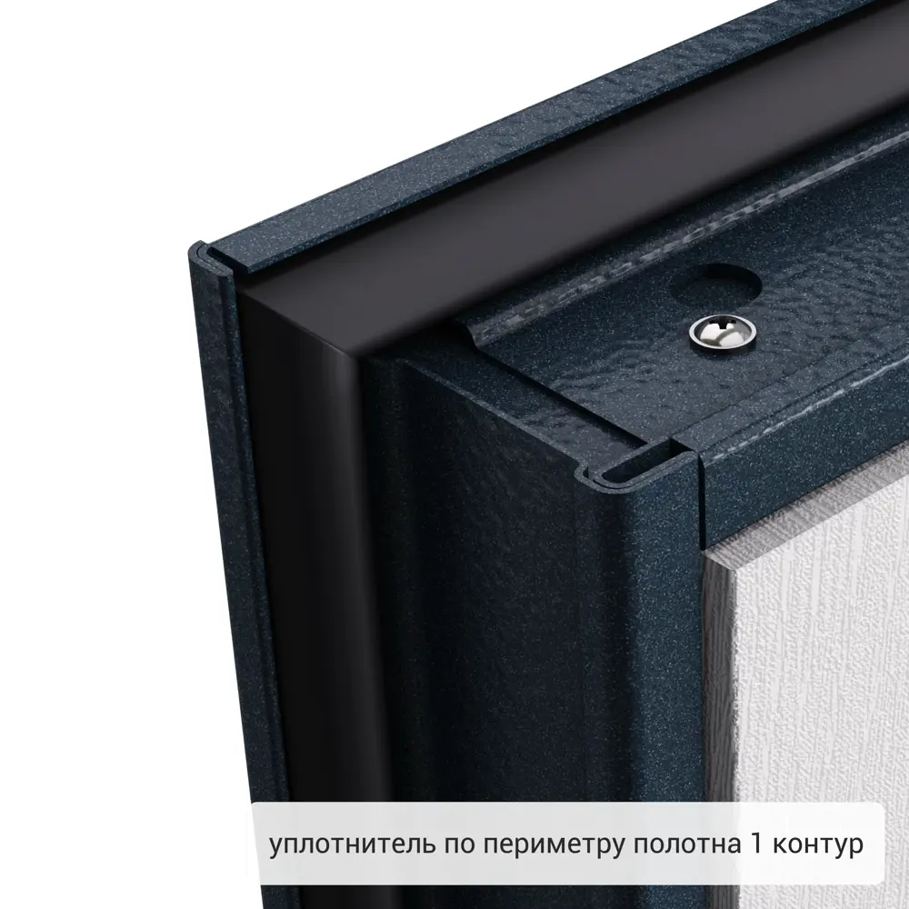 Дверь входная металлическая Харбор 950 мм правая цвет белый дуб TOREX STLM-2145909 - Вид №12
