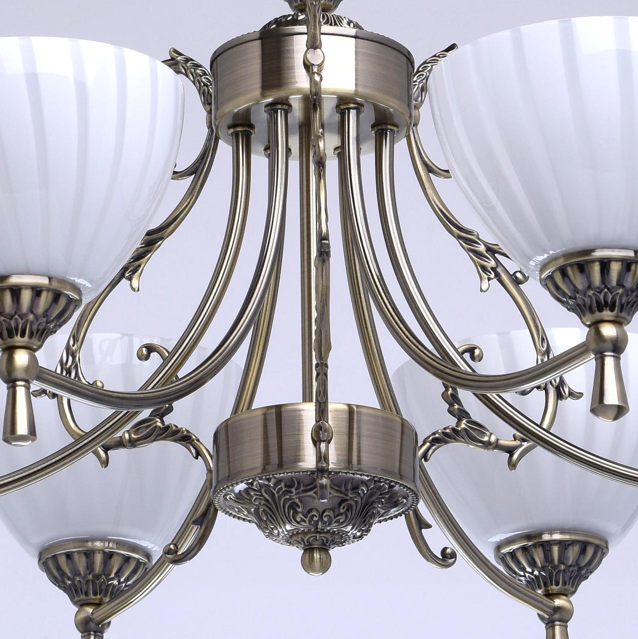 Подвесная люстра MW-Light Ариадна 15 450014406 MW-LIGHT ДИЗАЙНЕРСКИЕ, АРИАДНА 185654 Белый  - Вид №3