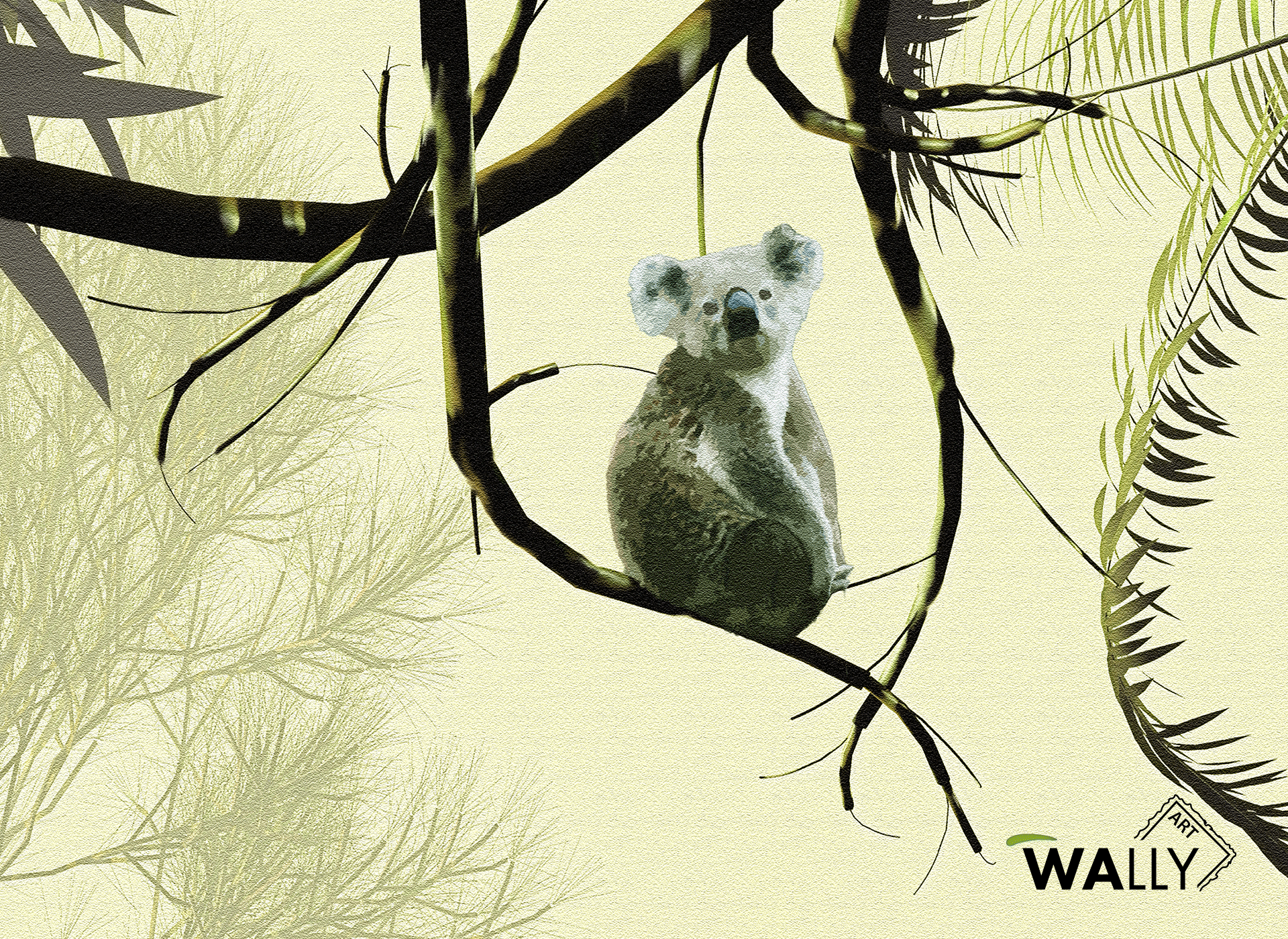 Нетканые моющиеся огнезащитные обои с пейзажами WALLYART Lacollection ARCH-00091620 - Вид №3