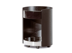 Деревянная барная тележка