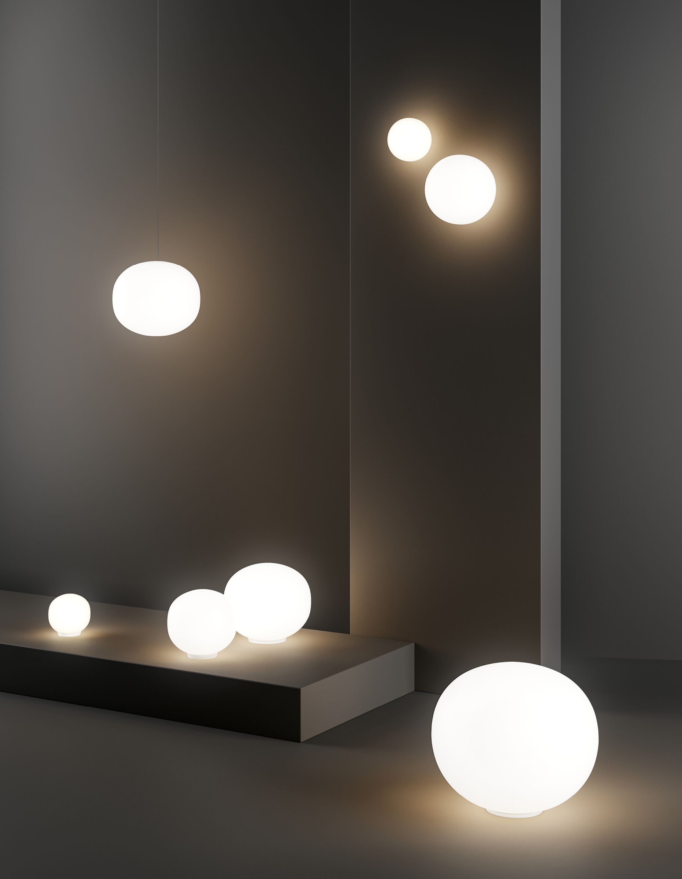 Настенный светильник / потолочный светильник из дутого стекла Lodes Volum ARCH-00101874 - Вид №3