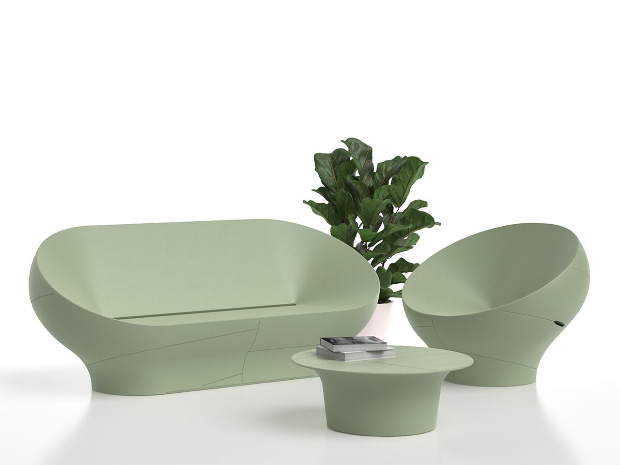 Полиэтиленовый садовый диван Lyxo Design Вера ARCH-00139041 - Вид №2