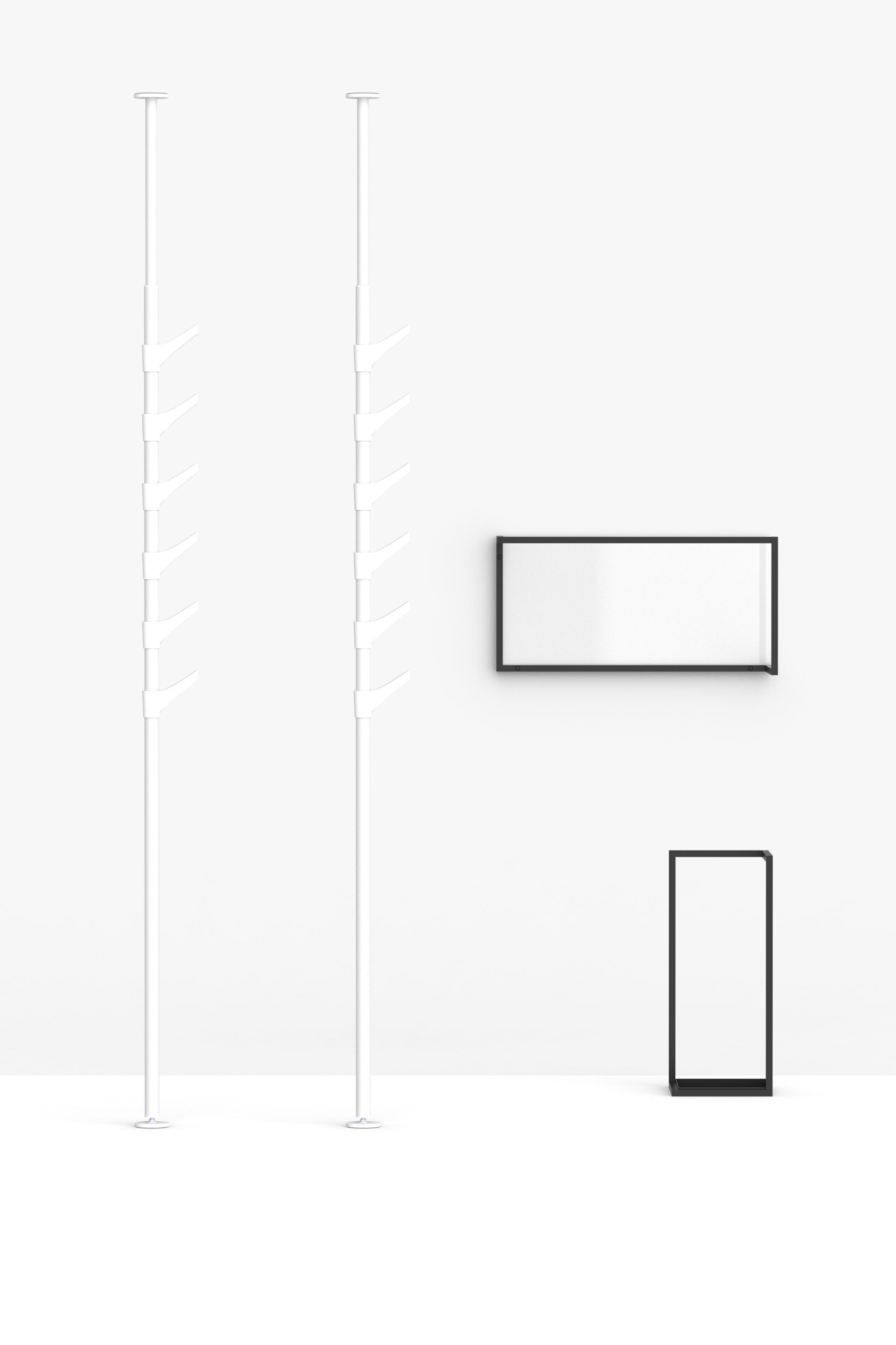 Напольная подставка для зонтов из стали с порошковым покрытием FUNCTIONALS рамка ARCH-00123321 - Вид №11