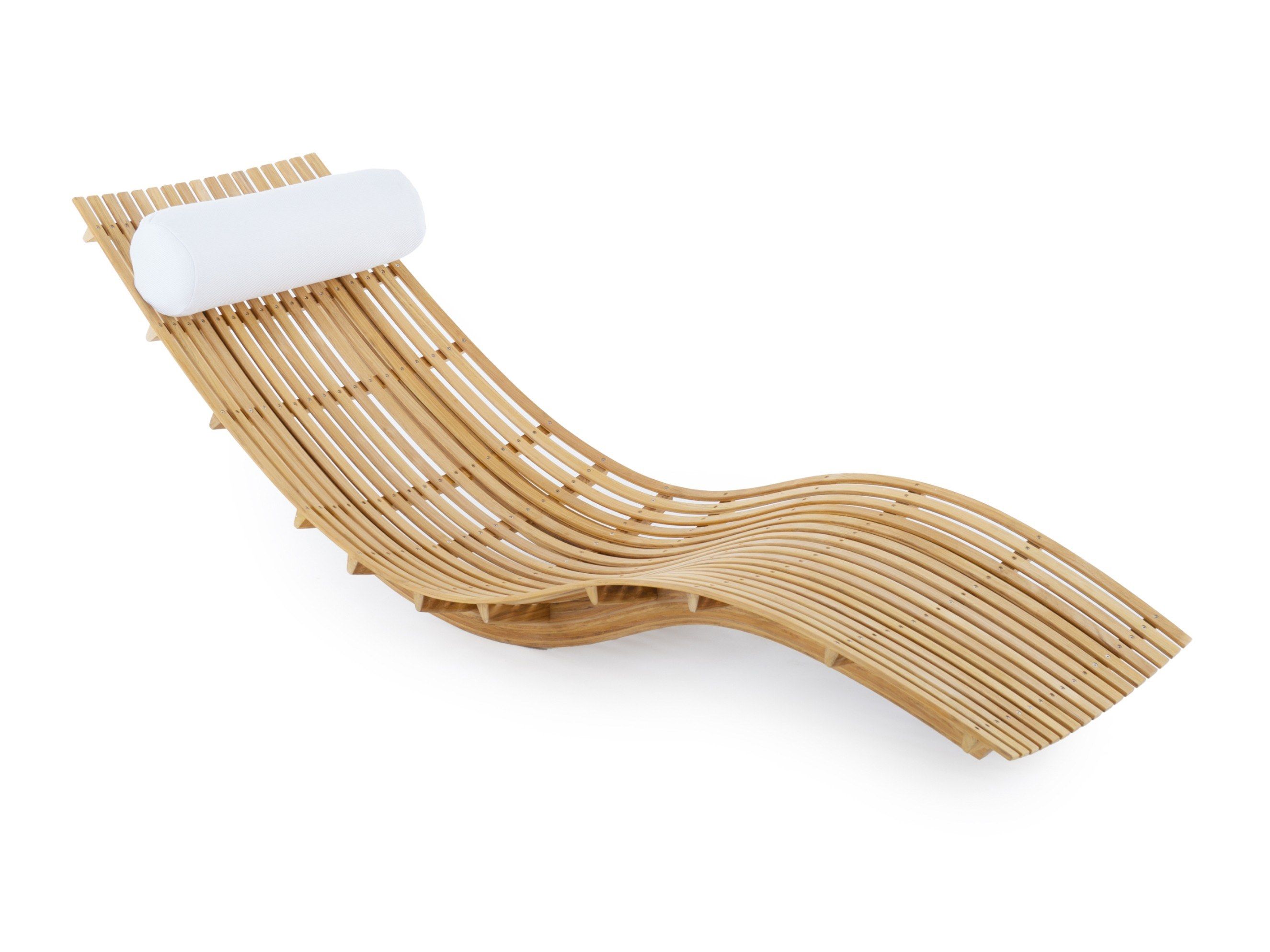 Штабелируемая Садовая кровать из тикового дерева Unopiù Качели ARCH-00087169 - Вид №1