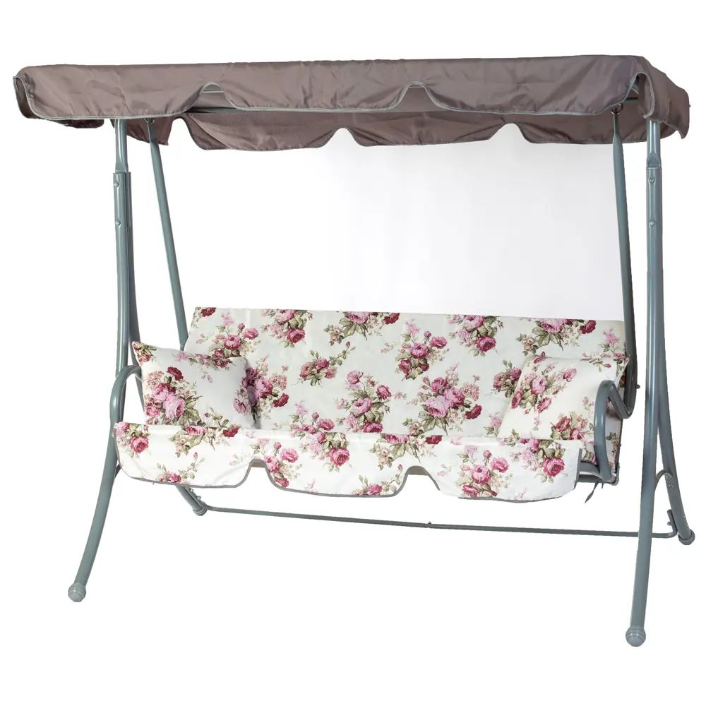 Качели садовые Мартинелла 2-х местные (до 180 кг) серый/ белый Santreyd STLM-2086121