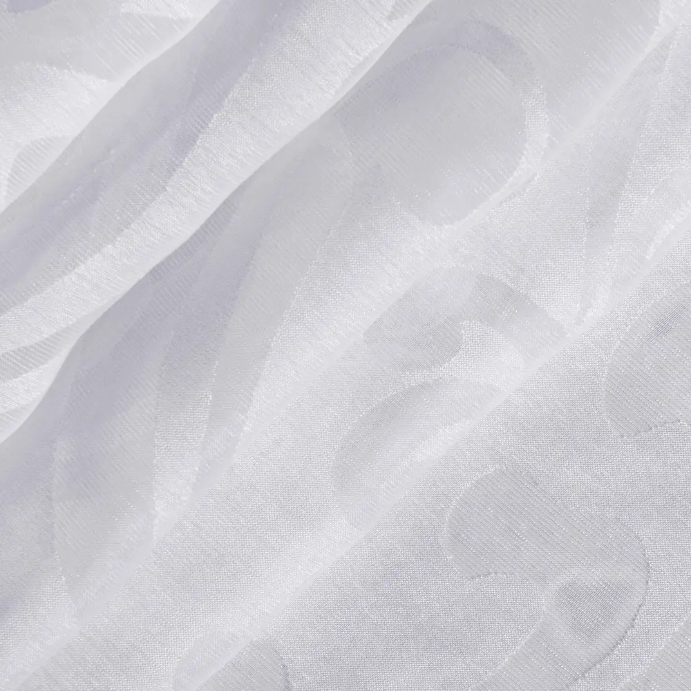 Тюль на ленте Crato 250x280 см цвет белый INSPIRE STLM-2115984 - Вид №1