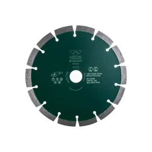 Диск алмазный по бетону Keos DBS02.180 с сегментированной кромкой 180x22.23x2.4 мм