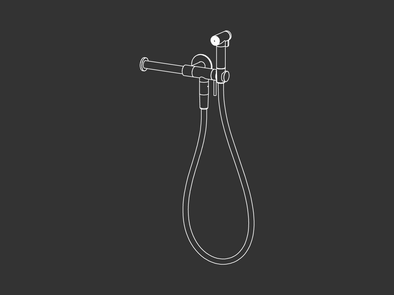 Держатель рулона / гидроскоп из нержавеющей стали CEADESIGN FREE IDEAS ARCH-00143373 - Вид №1