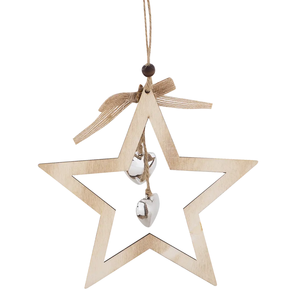 Ёлочное украшение на подвесе «Звезда» Santreyd STLM-2125738 - Вид №1