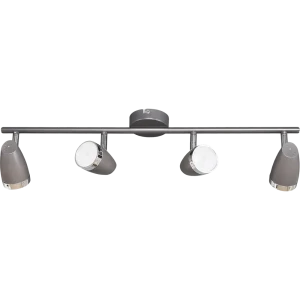 Спот светодиодный Globo 56110, 4x4 Вт, цвет чёрный