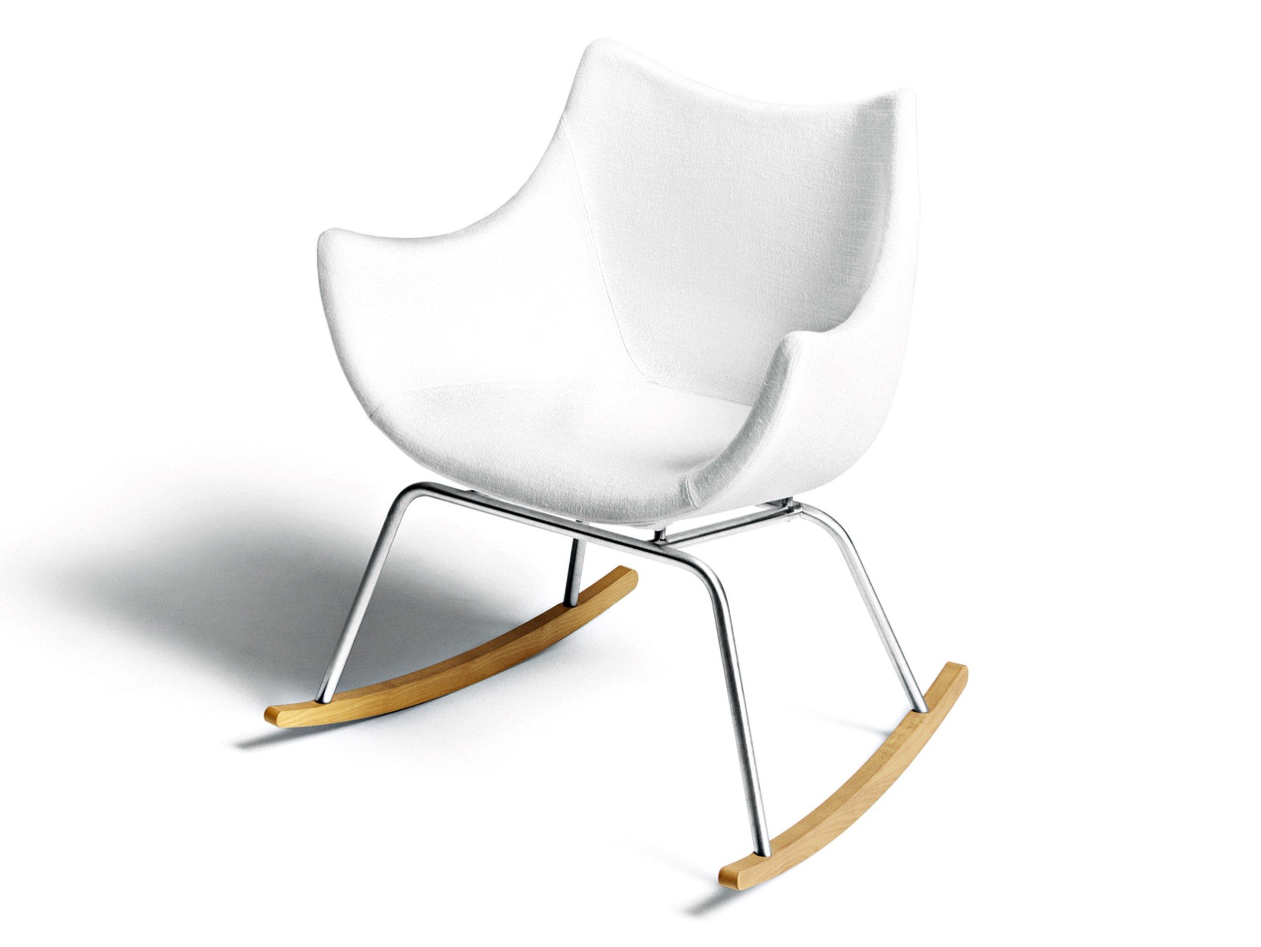 Кресло-качалка из ткани DE PADOVA BASKET ARCH-00025704