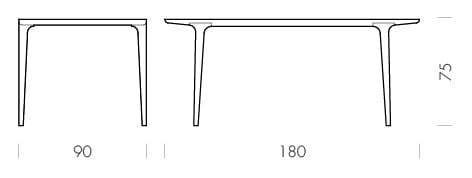 Прямоугольный стол из грецкого ореха Gazzda Фавн ARCH-00011323 - Вид №10