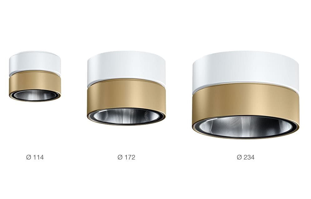 Алюминиевый светодиодный потолочный светильник iGuzzini BeTwo ARCH-00042390 - Вид №1