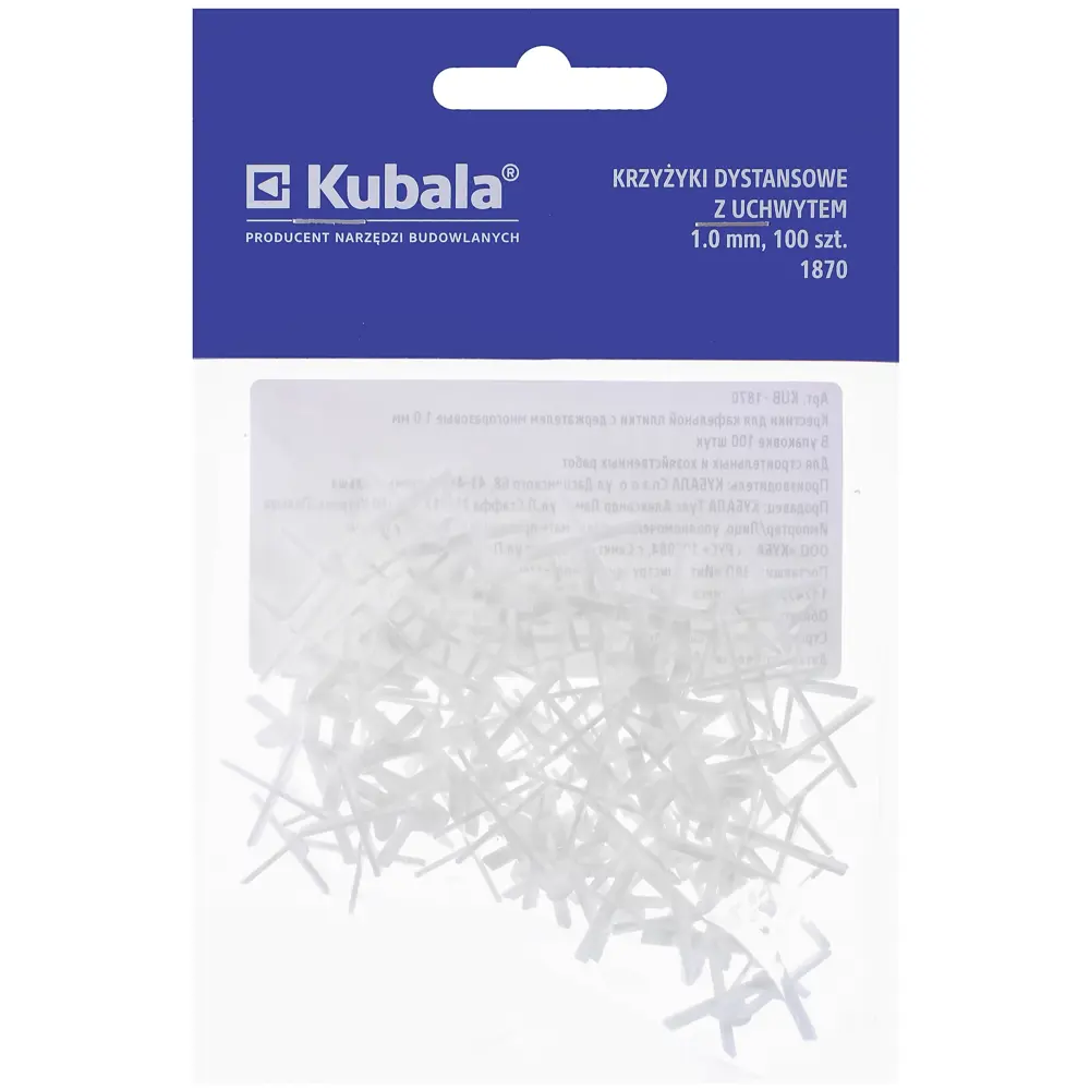 Крестики многоразовые с держателем, 1.0 мм, 100 шт Kubala STLM-2186859 - Вид №2