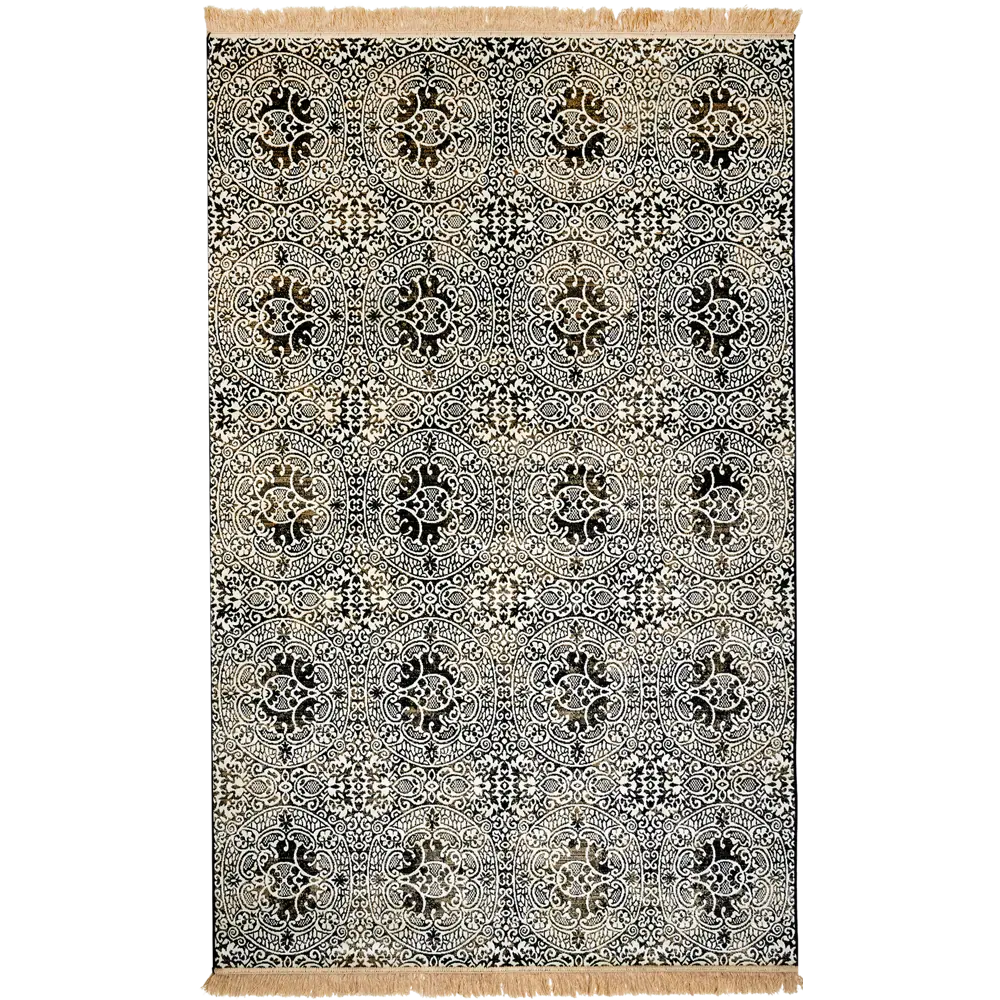 Ковер вискоза Royal Palace 14784/6131 95x140 см цвет серый RAGOLLE STLM-2043320