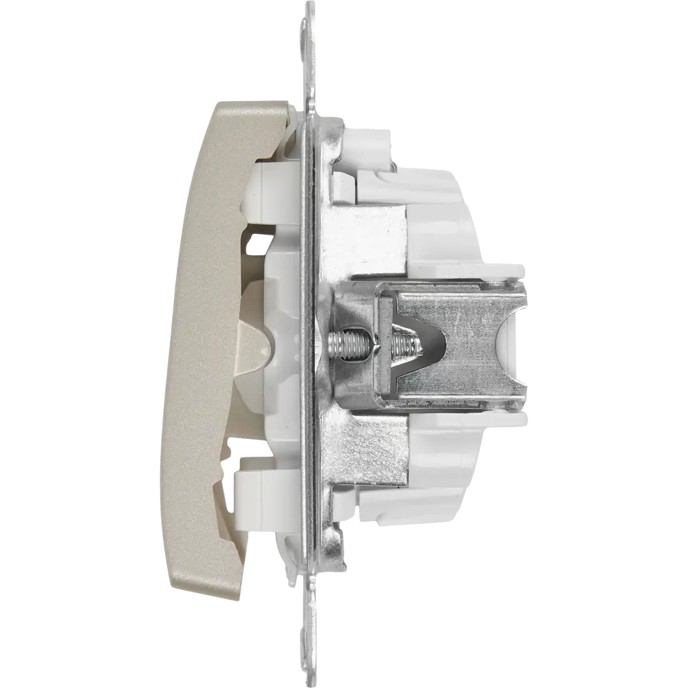 Schneider Electric Glossa — двухклавишный выключатель для элегантного освещения 84730734 STLM-0054173 - Вид №2