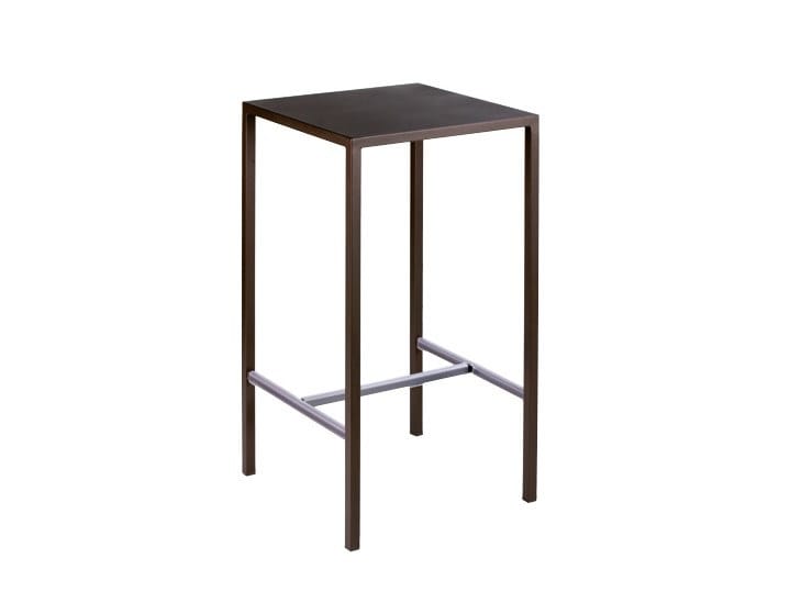 Высокий квадратный металлический садовый стол Vermobil SEASIDE ARCH-00134681 - Вид №1