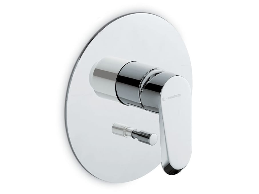 Встраиваемый однорычажный смеситель для душа с переключателем Newform NIO ARCH-00060481
