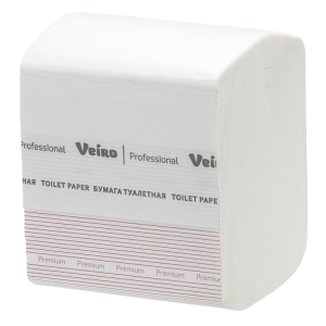 TV302 Veiro Туалетная бумага листовая Veiro Professional Premium TV302 L1 30 пачек в упаковке по 250 листов