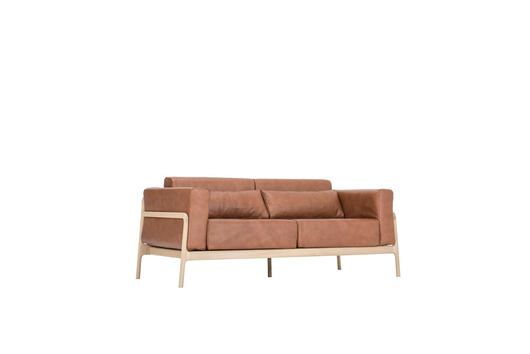 3-местный кожаный диван Gazzda Fawn ARCH-00074385 - Вид №24