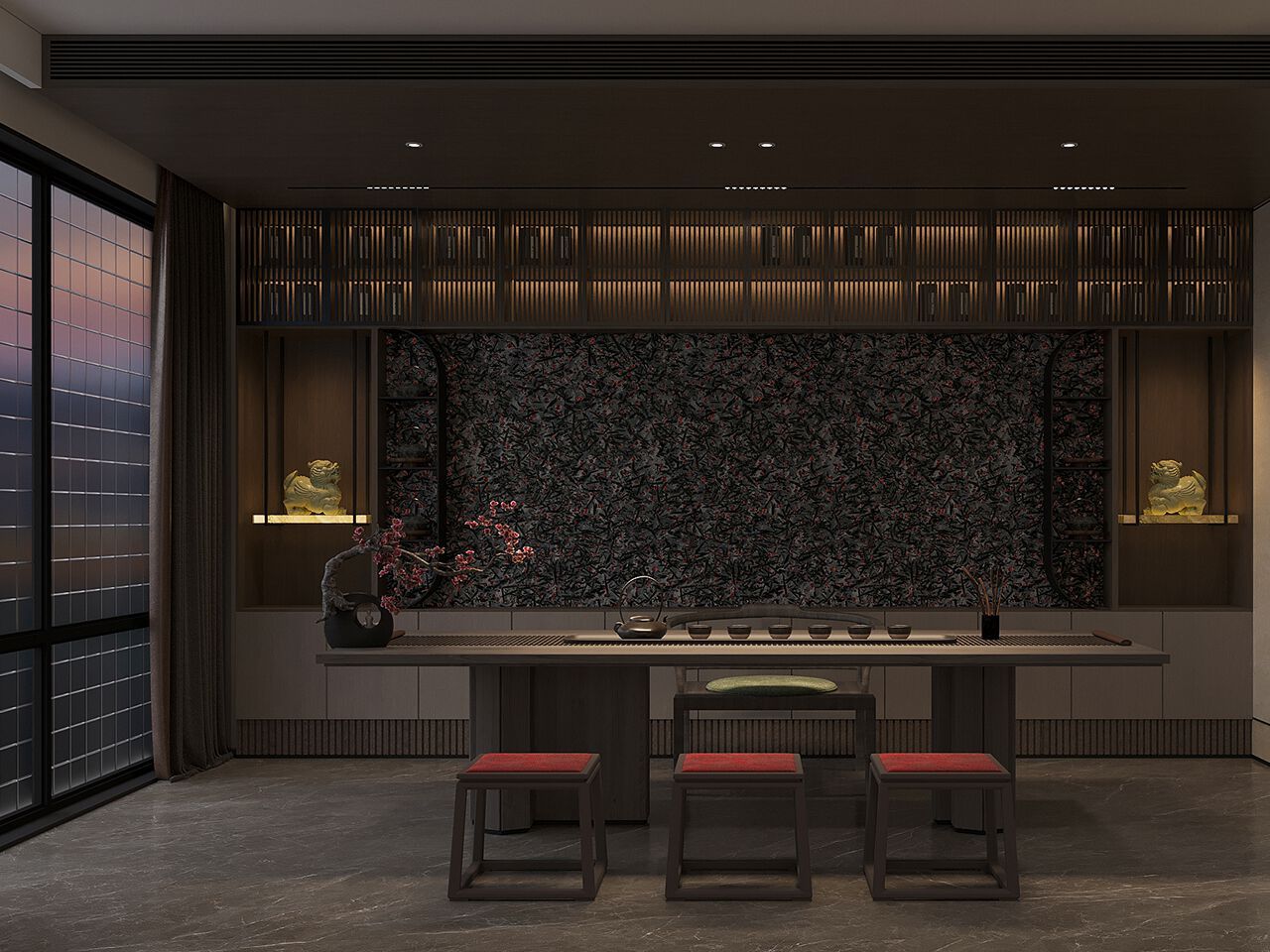 Пол / облицовка керамогранита с эффектом камня GANI MARBLE TILES ROSE NOTTE LUMOS ARCH-00074323 - Вид №2