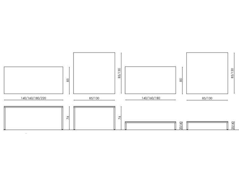 Квадратный стол YDF Эрнесто ARCH-00022486 - Вид №3