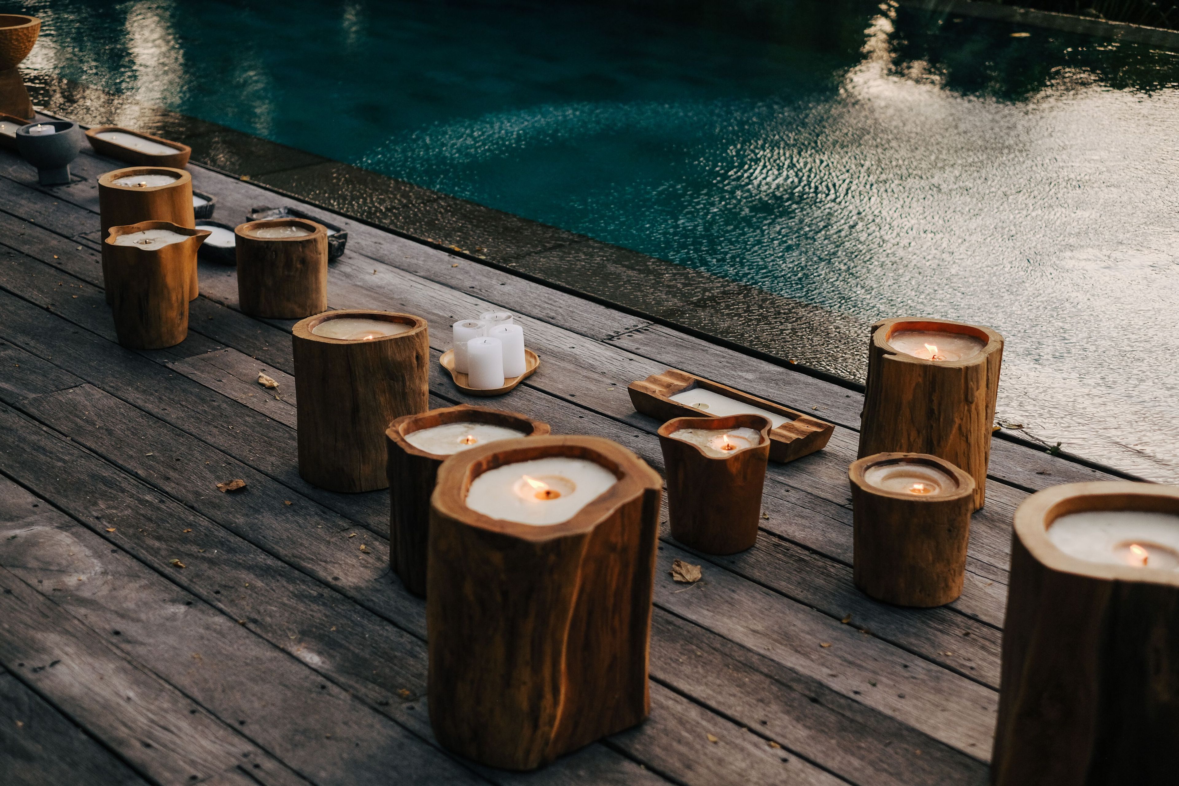 Свеча из тикового дерева cbdesign Accessories ARCH-00121714 - Вид №2