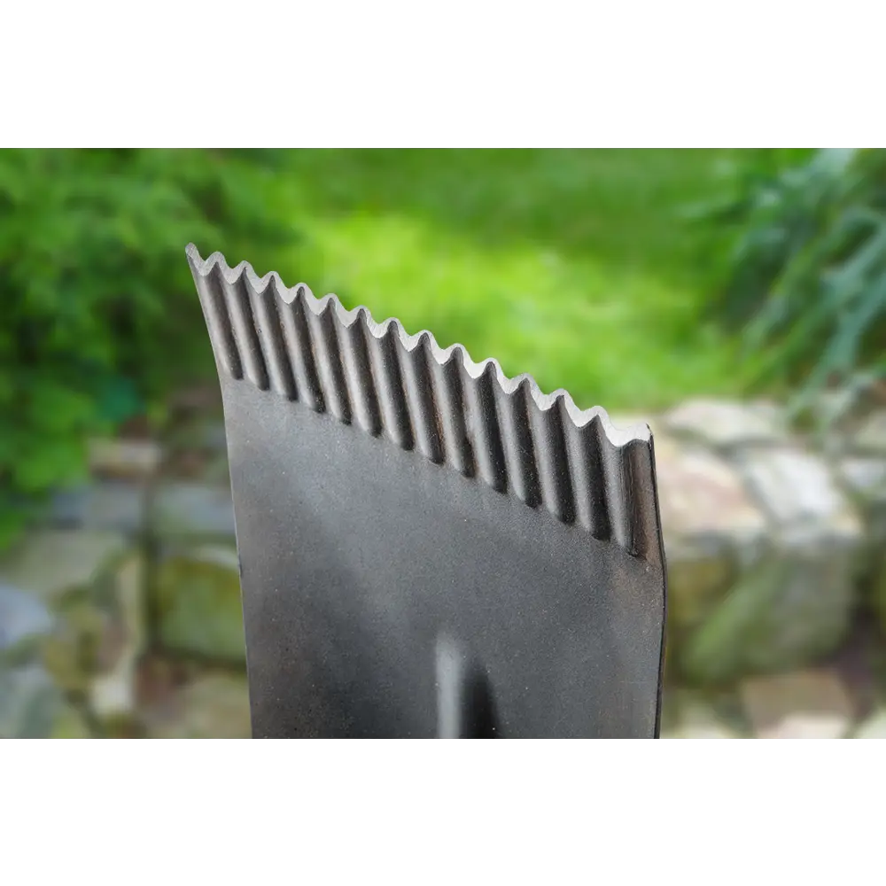 Лопата штыковая прямоугольная Verto 118.5 см сталь с черенком и зубьями STLM-2035237 - Вид №5