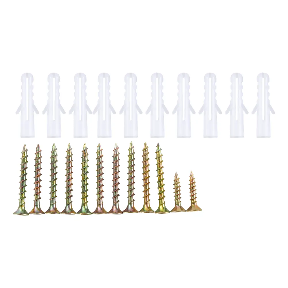 Настенная полка KONSENSA 80x23.5 см со скрытым креплением МДФ цвет светлый мрамор STLM-2186070 - Вид №8