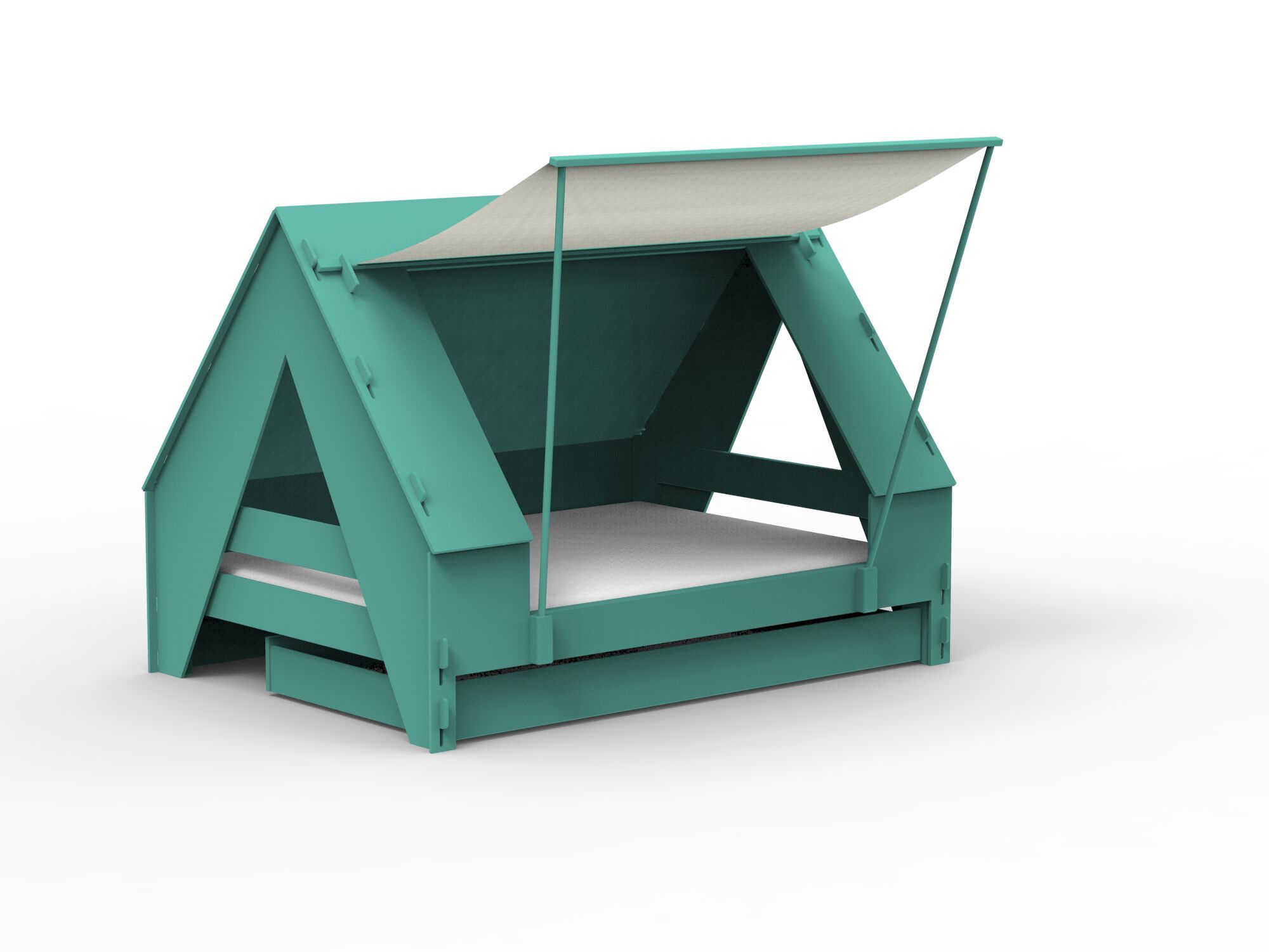 Кровать для занавесок из МДФ Mathy by Bols палатка ARCH-00063792 - Вид №72