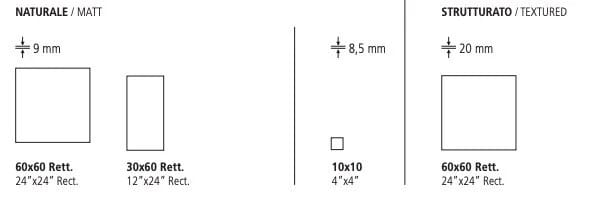 Цемент эффект крытый и открытый керамогранит пол Marca Corona ARCH-00022441 - Вид №3