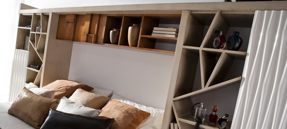 007301 Стенка к кровати Lola Glamour Amore Santreyd