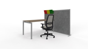 Звукопоглощающая офисная перегородка