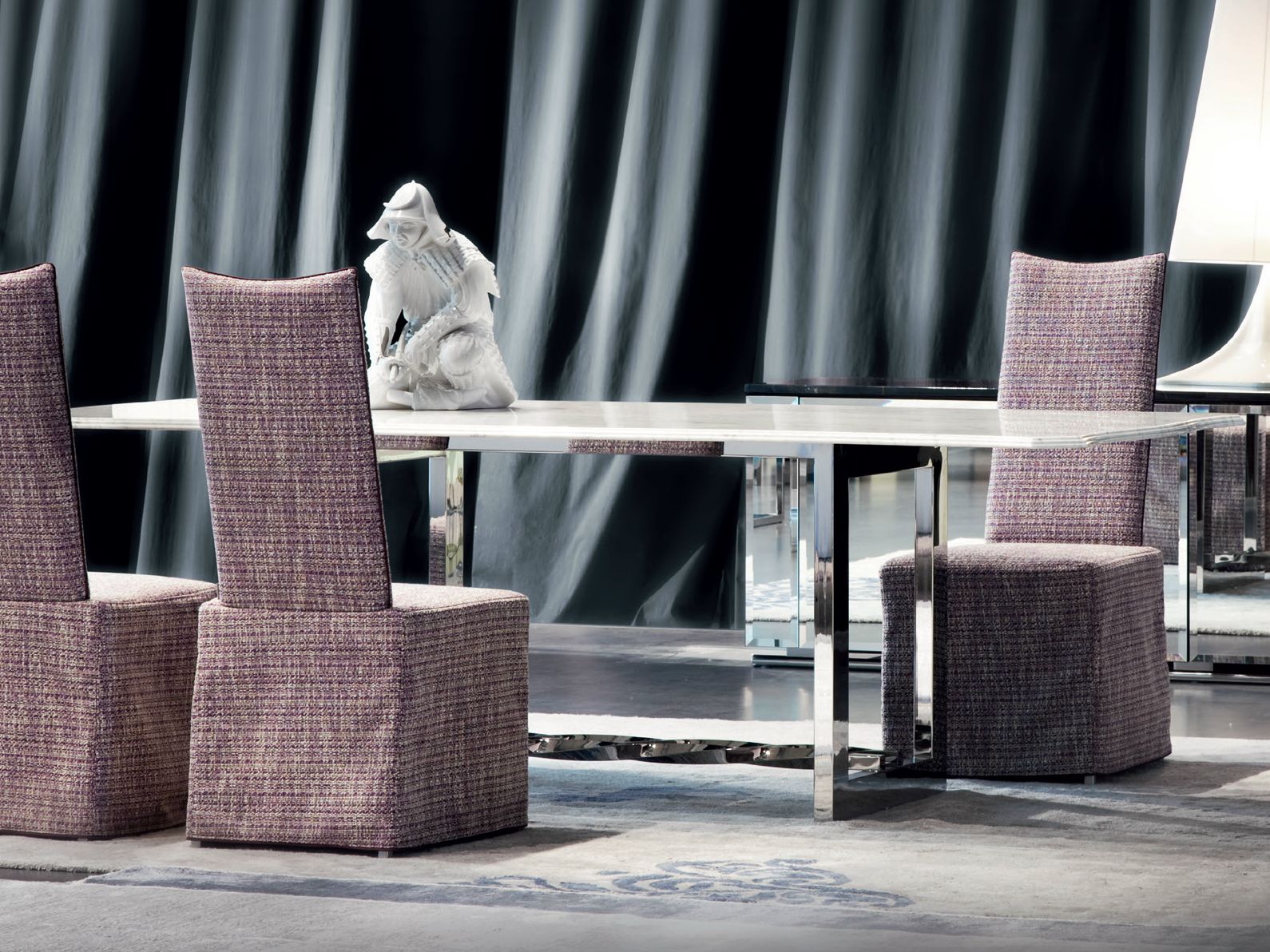 Мраморный прямоугольный стол для гостиной ERBA ITALIA ROCKCOCÒ ARCH-00054068 - Вид №2