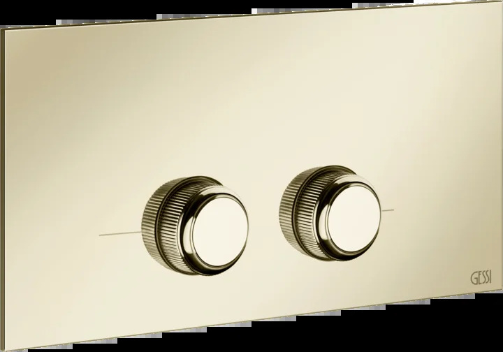 Запорная пластина 54661 710 Gessi Venti20 ЛАТУНЬ PVD
